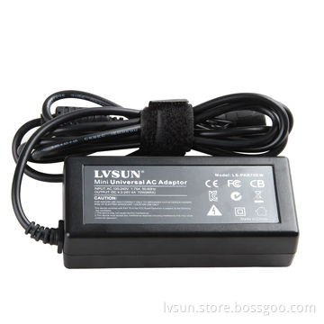 Laptop AC/DC Adapter with 54W, 16V, 3.36A Output and 100 to 240V Input
